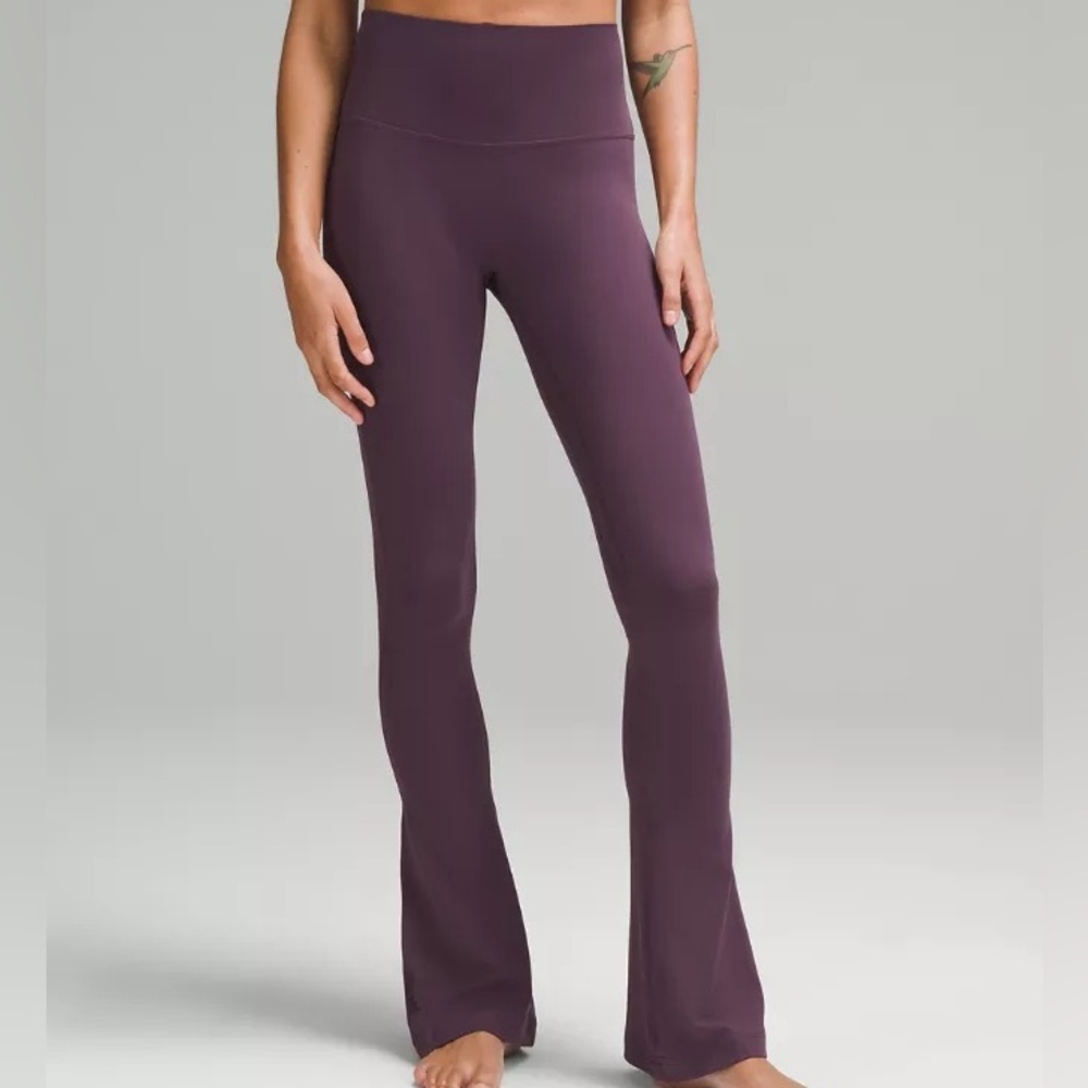 lululemon athletica Grape Thistle Flare Pants
